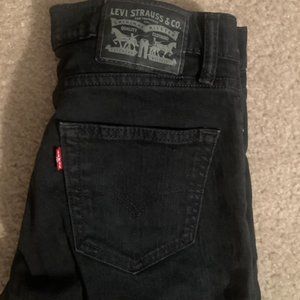 Levi's 511 Stretch Slim Fit Black Jeans 30x32